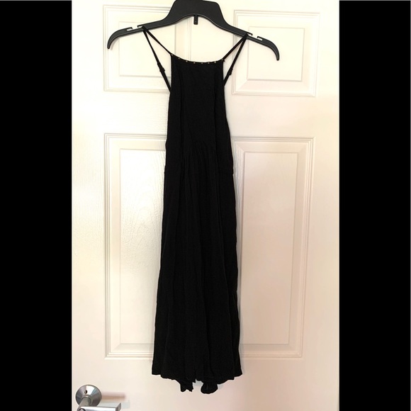 Volcom Black What a Stud Mini Flare Dress. Size S - Picture 3 of 16